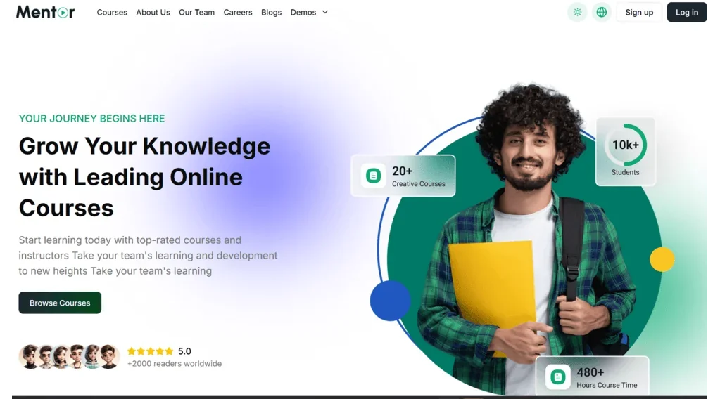 Mentor LMS - Learning Management System